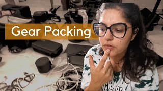 How to pack gear before a photography trip | Packing VLOG-1
