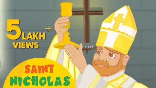 Story of Saint Nicholas - Part -1   | English | Story of Saints For Kids