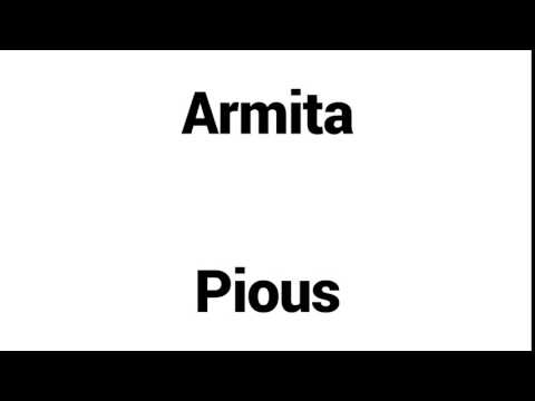How to Pronounce Armita! - Middle Eastern Names