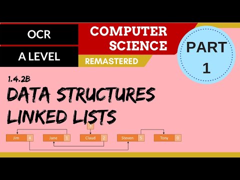 87. OCR A Level (H446) SLR14 - 1.4 Data structures part 1 - Linked lists