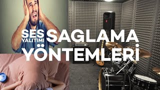 SES YALITIMI NASIL SAĞLANIR ? 1.BÖLÜM @Özgürustam
