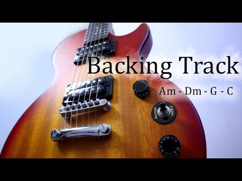 Base for improvising on Guitar - Am - Backing Track in A minor