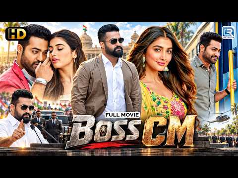 THE BOSS CM - New Released South Action Blockbuster Superhit Hindi Movie | Jr. NTR, Pooja Hegde