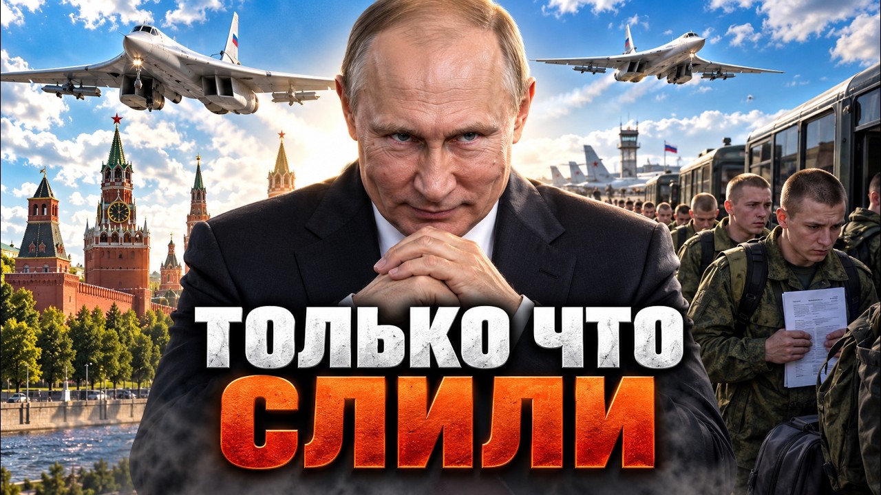 СРОЧНО! ПУТИН ПОШЁЛ НА КРАЙНИЕ МЕРЫ. Москва подняла редкие бомбардировщики. ?