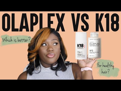 Olaplex Vs K18! Which is Better for Healthy Natural Hair? Which One Prevents Damage?!