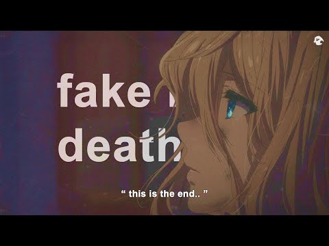 Powfu - fake my death (Lyrics / AMV) (ft. Jomie)