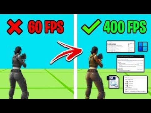 How to get 200+ FPS and NO delay on fortnite (reborn OS)