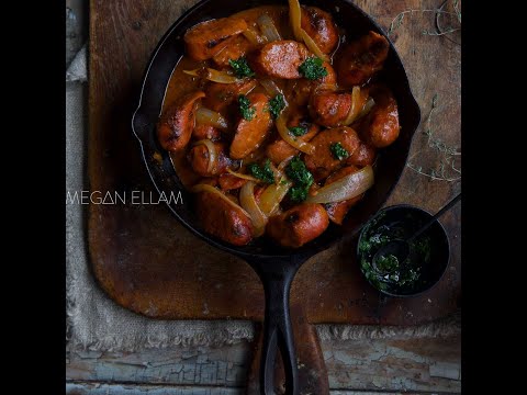 The BEST Curried Sausages Recipe