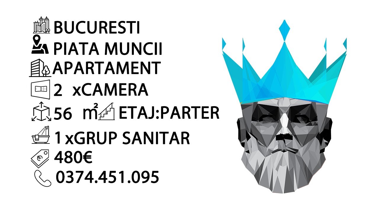 Tur video | Piata Muncii | 2 Camere | Semidecomandat | Balcon | Metrou Iancului/Muncii |