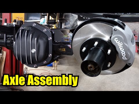 80 Chevy Silverado Front Axle Assembly Dana 44