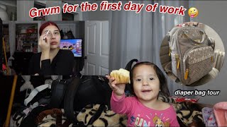 I GOT THE JOB.. GRWM FOR THE FIRST DAY OF WORK 💰 | teen mom💕🦋