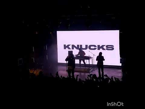 Knucks performing Home in Birmingham, UK, 2022.