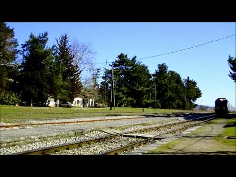 ''Walking'' down the main line...