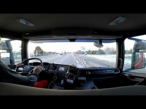 Cabin View Scania P410 Car Hauler