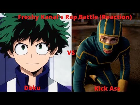 Which Hero Will Prevail!? Kick-Ass vs Izuku Midoriya - Rap Battle (Reaction)