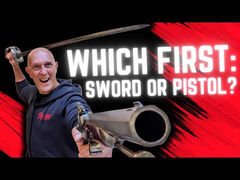 SWORD or PISTOL -  Which would YOU have USED FIRST in the 16th-19th Centuries?