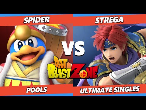DAT BlastZone 32 - Spider (Dedede) Vs. Strega (Roy) SSBU Ultimate Tournament