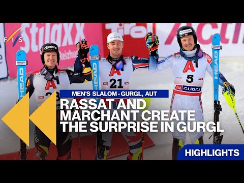 Full on emotion in Gurgl with Rassat and Marchant | Highlights | FIS Alpine