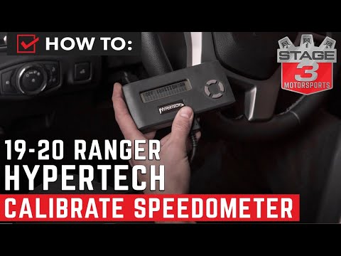 How To 2019-2020 Ranger Hypertech Speedometer Calibration Tool