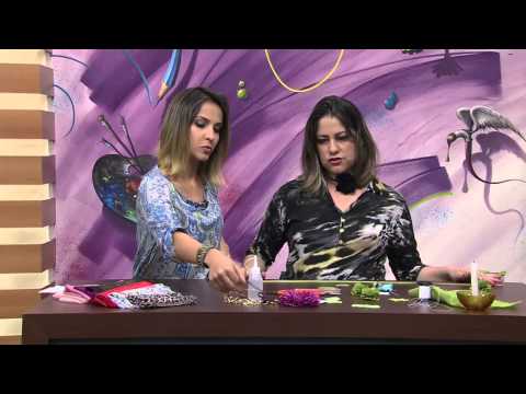 Mulher.com 10/09/2013 Marilene Cardoso - Colar primavera