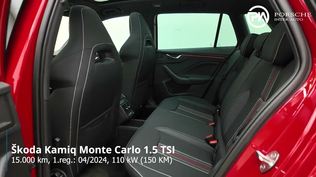 Škoda Kamiq Monte Carlo 1.5 TSI DSG