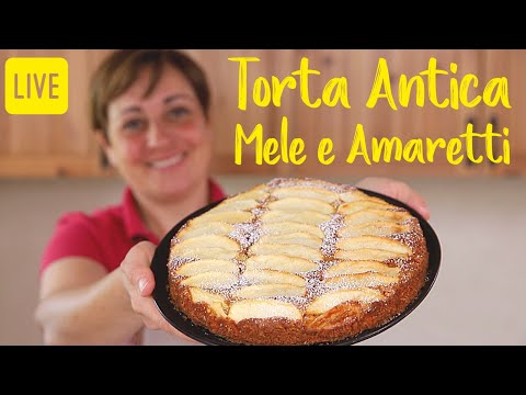 TORTA ANTICA DI MELE E AMARETTI - Ricetta Facile in Diretta