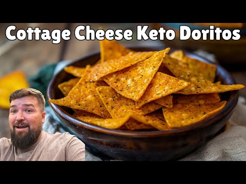 Cottage Cheese Keto Doritos Recipe! Easy & Fast Better than the original