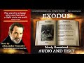 2 |  Book of Exodus | Read by Alexander Scourby | AUDIO & TEXT | FREE  on YouTube | GOD IS LOVE!