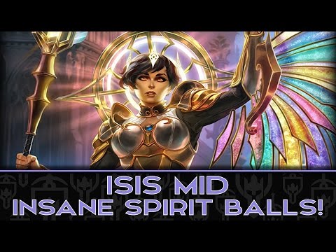 ISIS MID: WE BRINGING SPIRIT BOMBS TO THE MID LANE - Incon - Smite