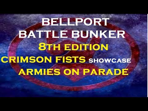 8th edition Crimson Fists Armies on Parade Collection Showcase