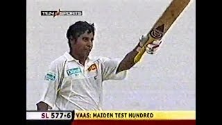 Chaminda Vass Maiden Test 100 vs Bangladesh 1st Test 2007
