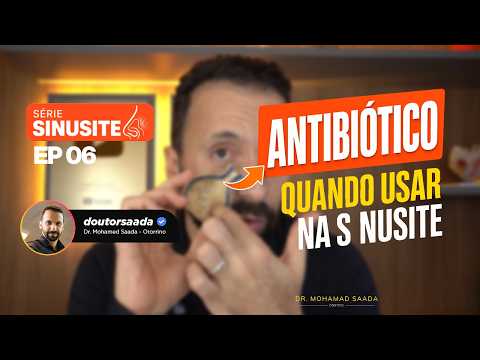 ANTIBIÓTICO PARA SINUSITE: QUANDO REALMENTE É NECESSÁRIO?