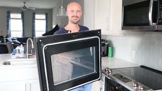 How to Remove Your Oven Door |Oven Cleaning Hacks