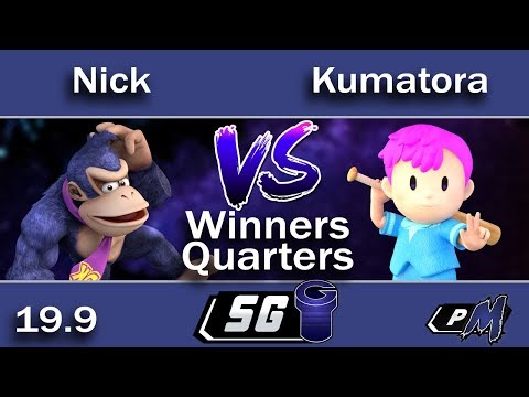 SG 19.9 WQ - sfy | Nick (Donkey Kong) vs BITC | Kumatora (Ness)