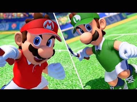 Mario Tennis Aces - COM Tournament - Mushroom Cup