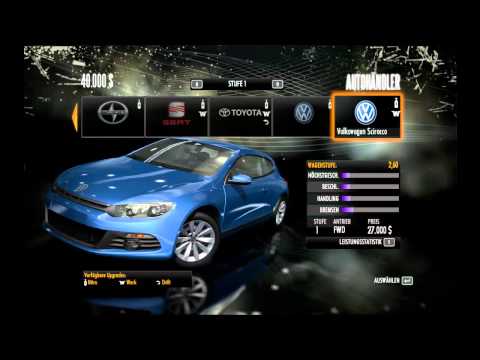 Lets Play Need For Speed Shift Part1