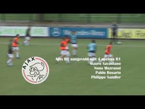 Oefenwedstrijd Ajax B1/B2 - Hollandia B1