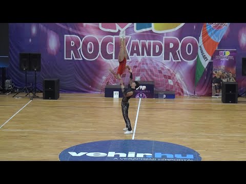 ROCK AND MAGIC SE, Hungary BOREK DÁVID - FOJT ANNA (DANCING FEET) Országos Bajnokság MCCS Akrobatika