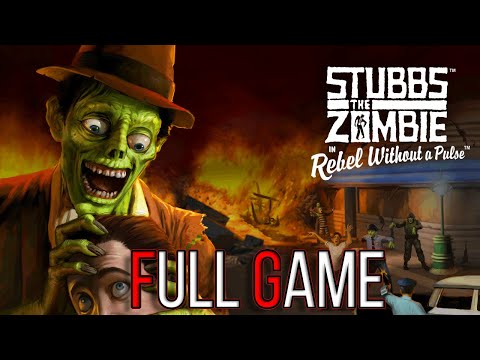 Stubbs the Zombie Rebel Without a Pulse - Full Game Longplay No Commentary
