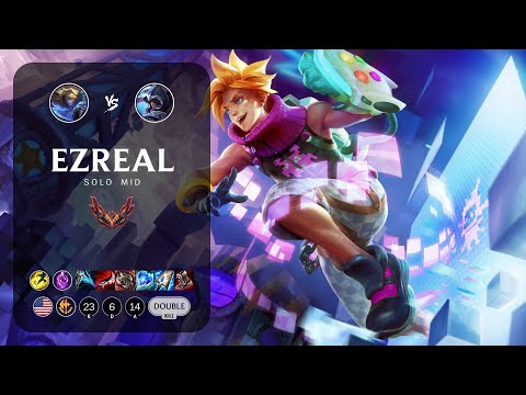 Ezreal Mid vs Talon - NA Grandmaster Patch 13.12