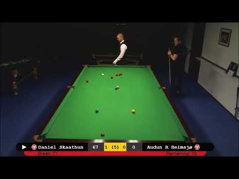 117 Century break by Daniel Skaathun