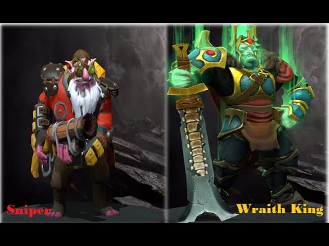 Sniper Vs Wraith King (Mid)