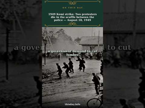 How Did the 1949 Kemi Strike Unfold?