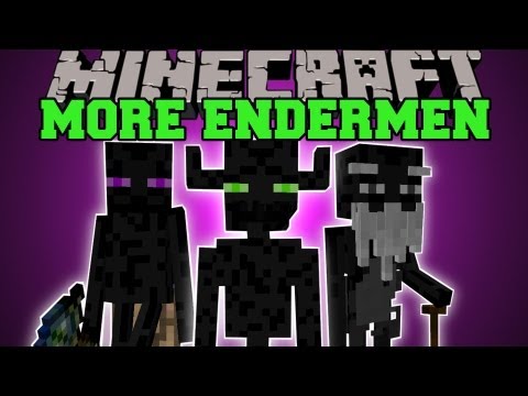 PopularMMOs - Minecraft: MORE ENDERMEN (TRADING, STRUCTURES, MYSTIC WANDS) Farlanders Mod Showcase