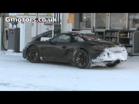 2012 Porsche Boxster (981) Winter Testing In Sweden