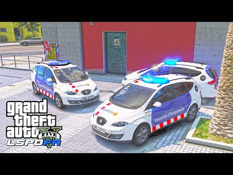 DISPUTA EN el METRO - MOSSOS | (LSPDFR #1039)