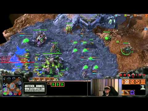 Destiny (Z) vs. nBChubz (P) - Starcraft 2 Ladder