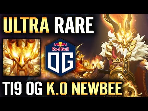 NEW Monkey King ULTRA RARE Item at TI9 - OG.Topson player perspective Dota 2