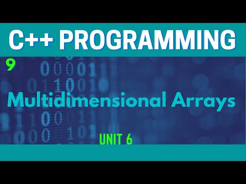 Multidimensional Arrays in C++ (Urdu/Hindi)