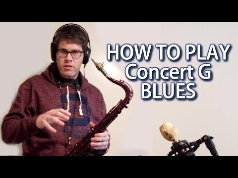 The EASIEST Way to Play the Blues in G 🎷